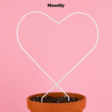 Load image into Gallery viewer, MOSSIFY Heart "Give Love" Metal Trellis