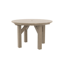 Load image into Gallery viewer, C.R.PLASTIC™ 48" Round Dining Table Beige