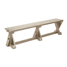 Load image into Gallery viewer, C.R.PLASTIC™ Harvest Picnic Table Bench Beige
