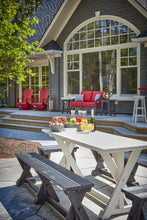 Load image into Gallery viewer, C.R.PLASTIC™ Harvest Picnic Table Bench Beige