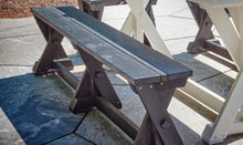 Load image into Gallery viewer, C.R.PLASTIC™ Harvest Picnic Table Bench Beige