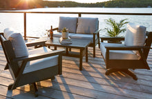 Load image into Gallery viewer, C.R.PLASTIC™ Tofino Loveseat Beige NO CUSHIONS