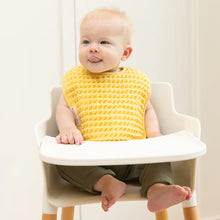 Load image into Gallery viewer, Reversible Bib + Burp Set Sunshine