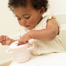 Load image into Gallery viewer, LOVE FIRST BITE HAPPY SNACKER