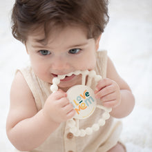 Load image into Gallery viewer, I LOVE MOM HAPPY TEETHER