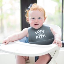 Load image into Gallery viewer, LOVE AT FIRST BITE WONDER BIB