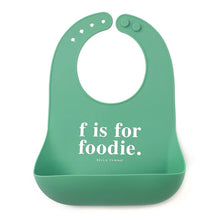 Load image into Gallery viewer, F for Foodie Wonder Bib