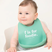 Load image into Gallery viewer, F for Foodie Wonder Bib