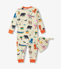 Charger l'image dans la galerie, Dormeuse et bonnet – Sur le lac