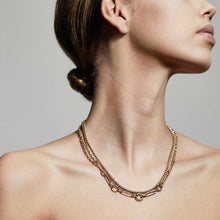 Load image into Gallery viewer, PILGRIM GOLD SENSITIVITY 2-IN-1 CHAIN NECKLACE