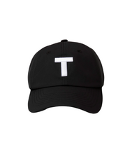 Load image into Gallery viewer, T Golf Cap Black