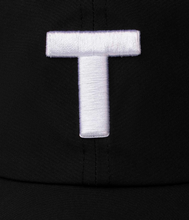 Load image into Gallery viewer, T Golf Cap Black