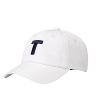 Load image into Gallery viewer, T Golf Cap White