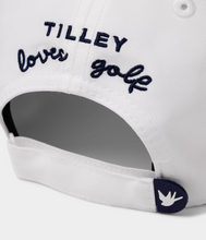 Load image into Gallery viewer, T Golf Cap White