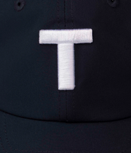 Load image into Gallery viewer, T Golf Cap Dark Navy