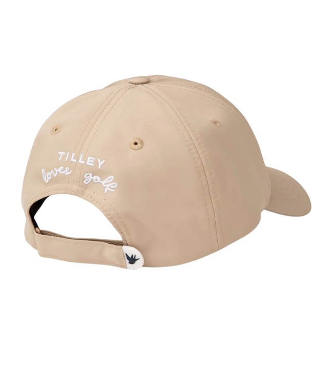 Golf hat tan sales