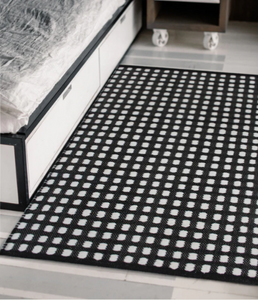 Illusion Black & White Doormats