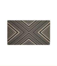 Load image into Gallery viewer, Trigon Natural/Black Doormats