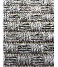 Load image into Gallery viewer, Basket Weave Silver Cloud Doormats