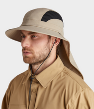 Load image into Gallery viewer, Ultralight Cape Sun Hat Beige