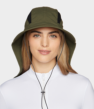 Load image into Gallery viewer, Ultralight Cape Sun Hat Green