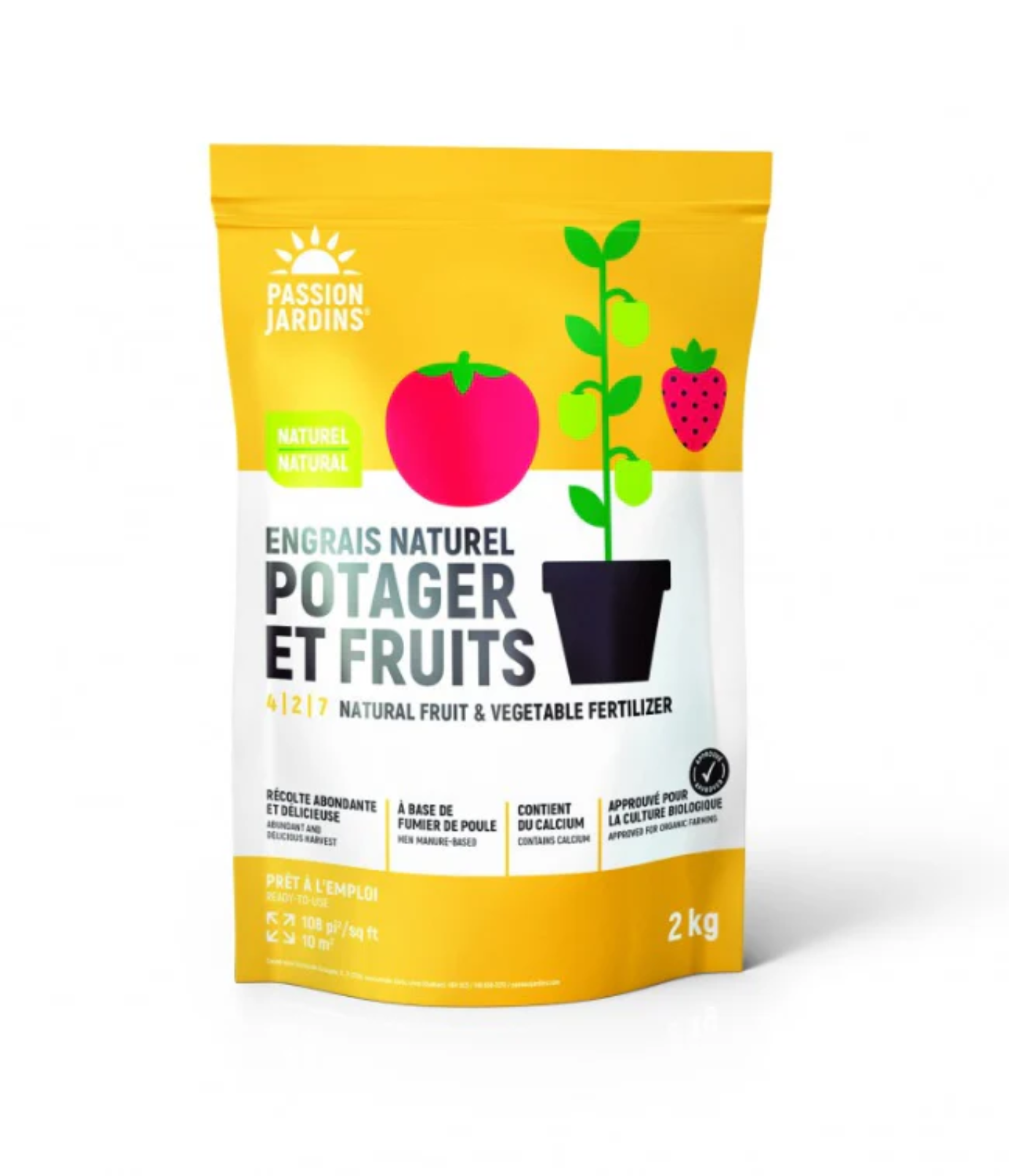 Natural Fruit & Vegetable Fertilizer PASSION JARDINS