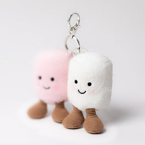 JELLYCAT™ Amuseables Pair Of Marshmallows Bag Charm