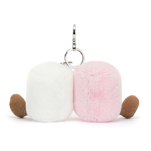 JELLYCAT™ Amuseables Pair Of Marshmallows Bag Charm