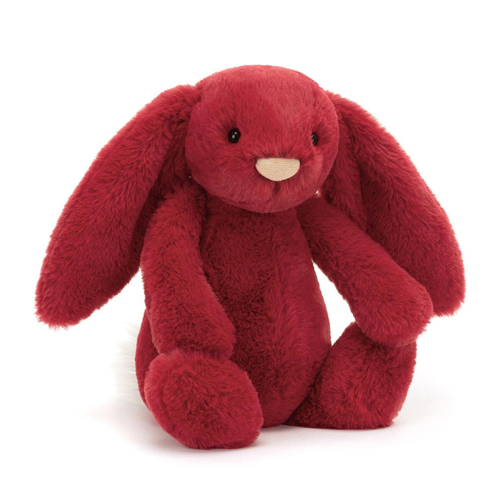 JELLYCAT™ Bashful Luxe Bunny Scarlet Original