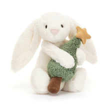 Load image into Gallery viewer, JELLYCAT™ Bashful Bunny With Christmas Tree