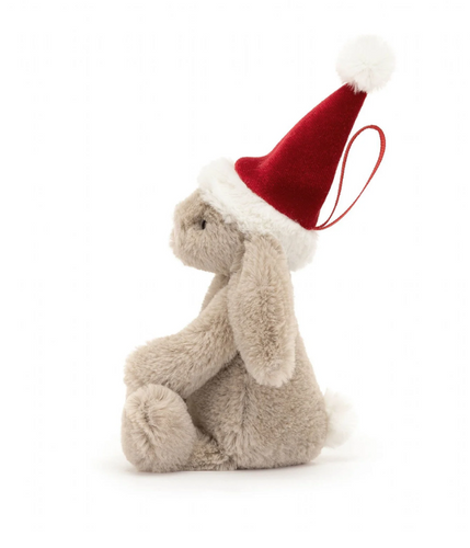 JELLYCAT™ Bashful Christmas Bunny Decoration