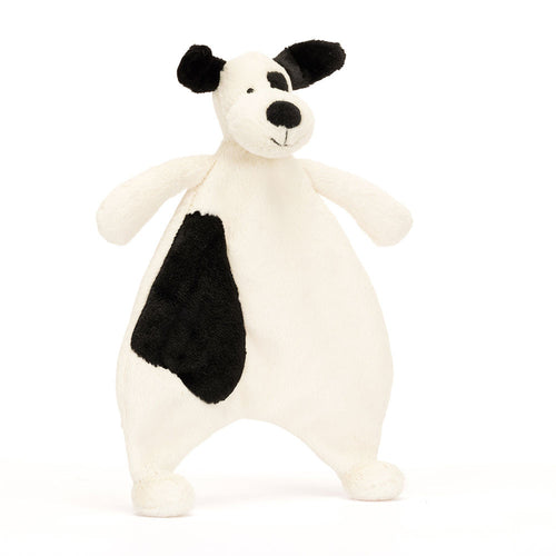 JELLYCAT™ Bashful Black&Cream Puppy Comforter