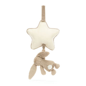 JELLYCAT™ Bashful Beige Bunny Musical Pull