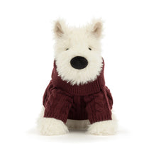 Load image into Gallery viewer, JELLYCAT™ Munro Scottie Dog 'Winter Jumper'