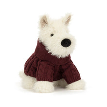 Load image into Gallery viewer, JELLYCAT™ Munro Scottie Dog 'Winter Jumper'