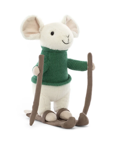 JELLYCAT™ Merry Mouse Skiing