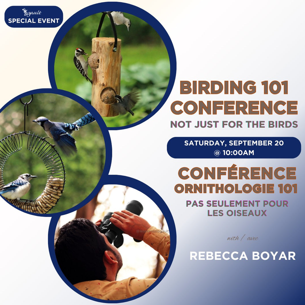 BIRDING 101: Not only for the birds