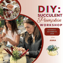 Load image into Gallery viewer, DIY: Create your own Succulent Pumpkin
