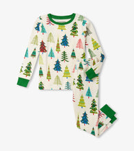 Charger l&#39;image dans la galerie, Pyjama pour enfant – Sapins de noël