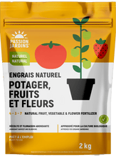 Charger l'image dans la galerie, Engrais naturel potager et fruits 4-3-7 PASSION JARDINS