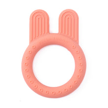 Load image into Gallery viewer, BUNNY RATTLE TEETHER