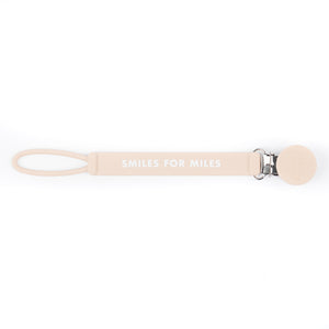 CLIP DE SUCETTE “SMILES FOR MILES”