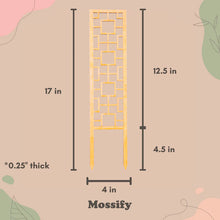 Charger l&#39;image dans la galerie, Tropical Squares Wooden Trellis