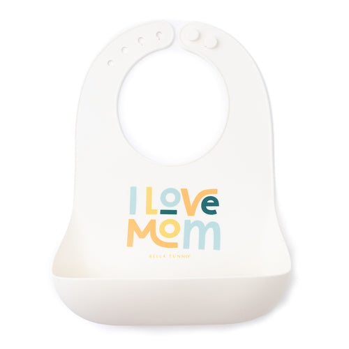 I LOVE MOM WONDER BIB