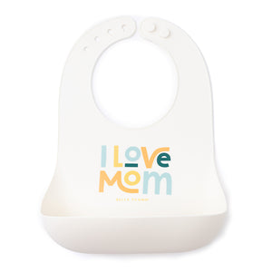 I LOVE MOM WONDER BIB