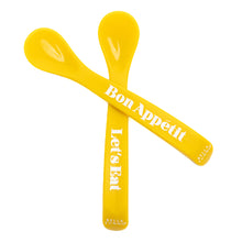 Load image into Gallery viewer, LETS EAT BON APPETIT SPOON SET