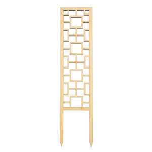 Tropical Squares Wooden Trellis