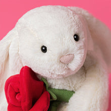 Charger l'image dans la galerie, JELLYCAT™ Cream Bunny with Rose