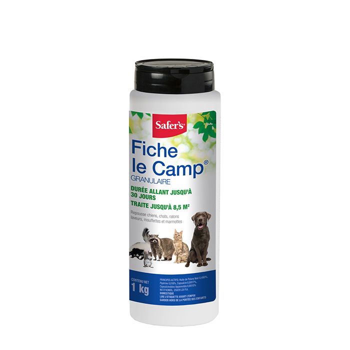 Safer’s® Fiche le Camp® Animal Repellent – 1KG