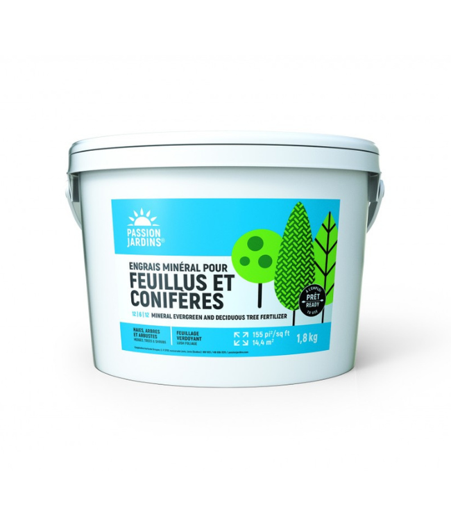 Engrais minéral pour feuillus et conifères PASSION JARDINS